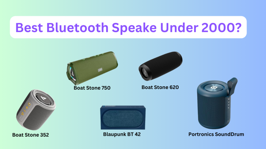 Best Bluetooth Speaker under 20000